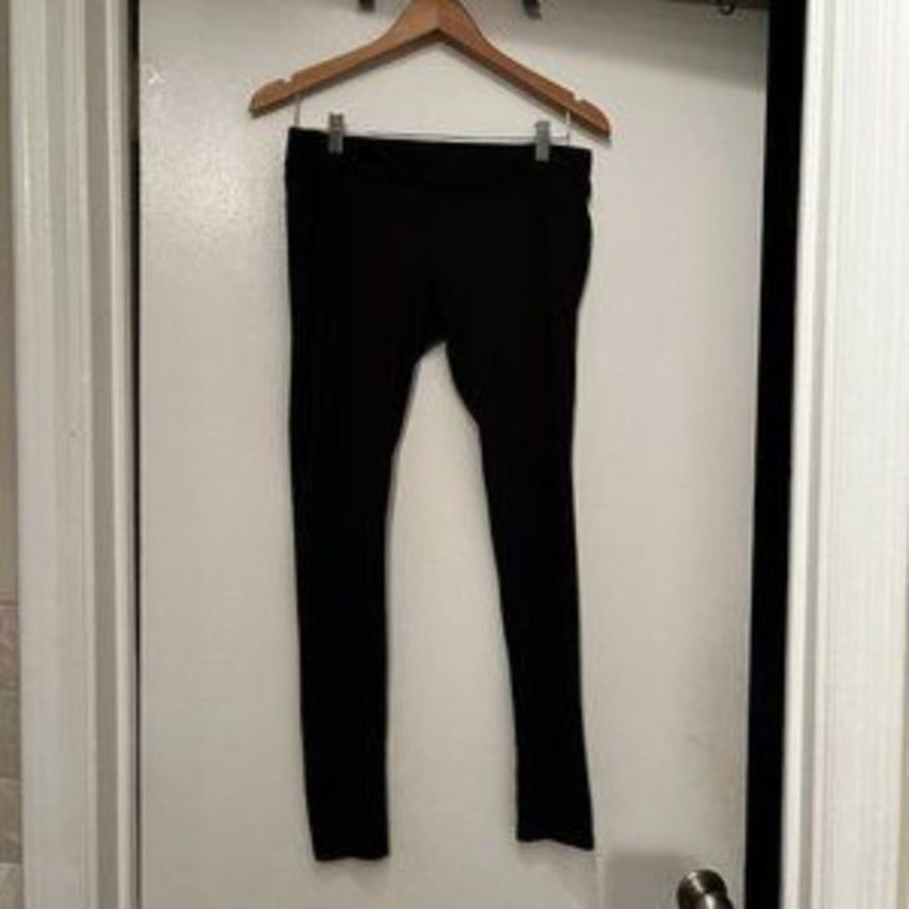 Isabel Maternity Black Leggings (Size Small) (Soft!)